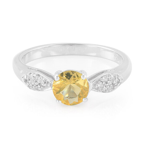 Anello in argento con Opale di Fuoco