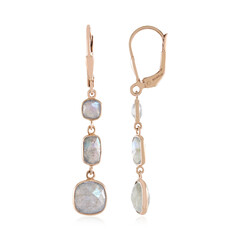 Orecchini in argento con Labradorite Verde Maniry (KM by Juwelo)