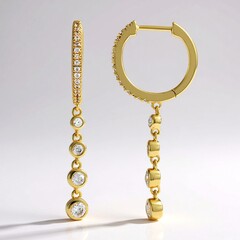 Orecchini in argento con Zircone