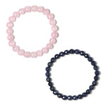Bracciale con Quarzo Rosa