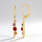 Orecchini in argento con Corniola (KM by Juwelo)