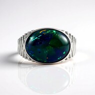 Mezezo Opal Silver Ring (de Melo Essence)