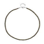 Pyrite Silver Necklace