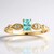Gouden ring met een Braziliaanse Paraiba toermalijn (AMAYANI)