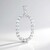 Ciondolo in argento con Zircone (de Melo Essence)