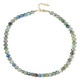 Collier en argent et Chrysocolle