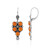 Boucles d'oreilles en argent et Spondylus (Desert Chic)