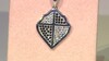 Pendentif en argent et Topaze blanche