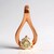 Ciondolo in oro con Diamante Rose de France VS1 di Argyle (Annette)