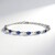 Bracciale in oro con Zaffiro Ceylon Blu (CIRARI)