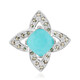 Pendentif en argent et Amazonite (Annette classic)