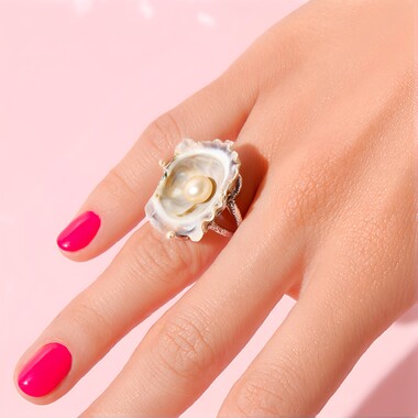 Anello in argento con Conchiglia (TPC)