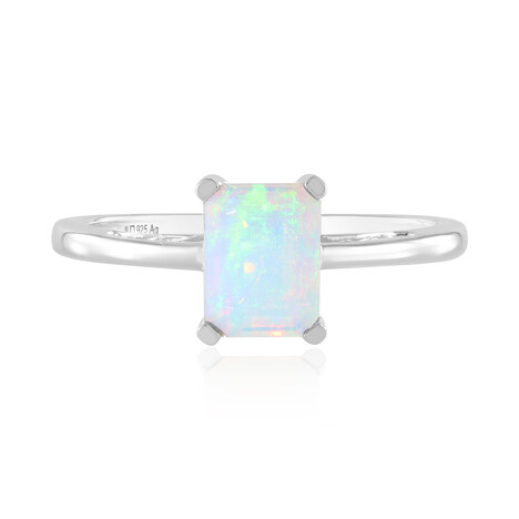 Anillo en plata con Ópalo de Welo