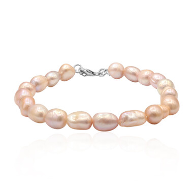 Süßwasserzuchtperlen-Silberarmband (TPC)