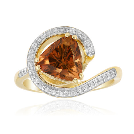 Bague en or et Topaze Tepetate