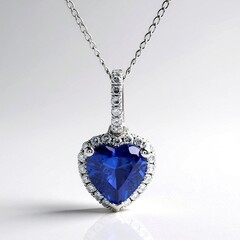 Collana in oro con Tanzanite AAA