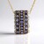 Collana in argento con Tanzanite (Gems en Vogue)