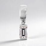 Ciondolo in argento con Topazio Rosa Ouro Preto