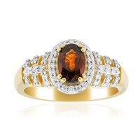 Bague en or et Zircon rouge de Kings Plains