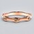 Anello in oro con Diamante Rose de France SI1 di Argyle (Annette)