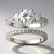 Anello in argento con Topazio Bianco
