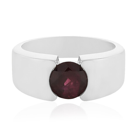 Rhodolith-Silberring