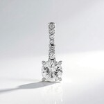 Ciondolo in argento con Zircone