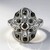 Anello in argento con Diamante Rose de France SI1 di Argyle (Annette classic)