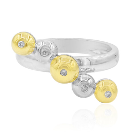 Anello in argento con Diamante I1 (G) (Annette)