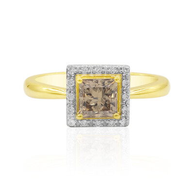 Anello in oro con Diamante Cioccolato d'Argyle SI1 (Mark Tremonti)