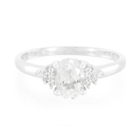 Anello in argento con Berillo Himalayano