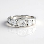 Anello in argento con Zircone