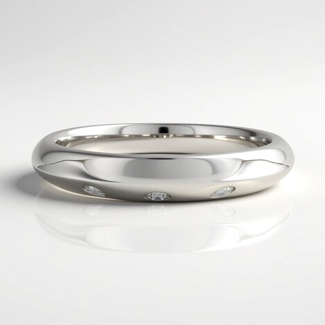 Anello in argento con Zircone