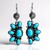 Orecchini in argento con Turchese Sleeping Beauty (Desert Chic)