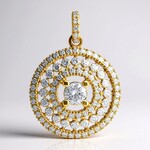 Ciondolo in oro con Diamante VVS2 (G) (Annette)