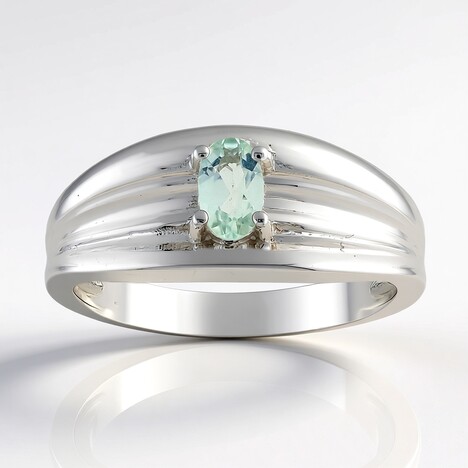Anello in argento con Ambligonite