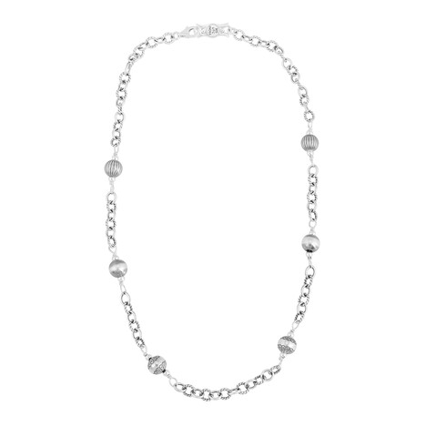 Zilveren halsketting (Desert Chic)