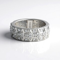 Anello in argento con Zircone