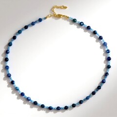 Collana in argento con Cianite