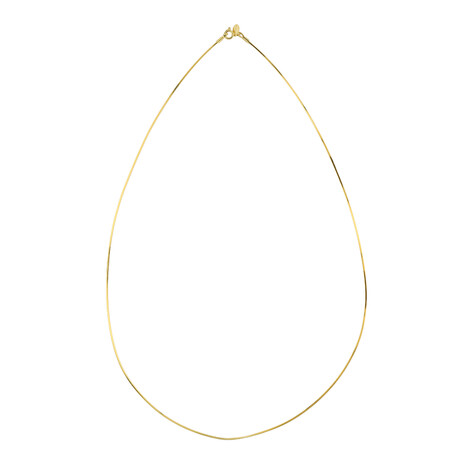 Zilveren halsketting (MONOSONO COLLECTION)