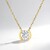 Collana in oro con Diamante I3 (H) (de Melo Gold)