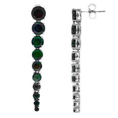 Orecchini in argento con Opale Mezezo (de Melo)
