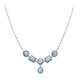 Collar en plata con Larimar