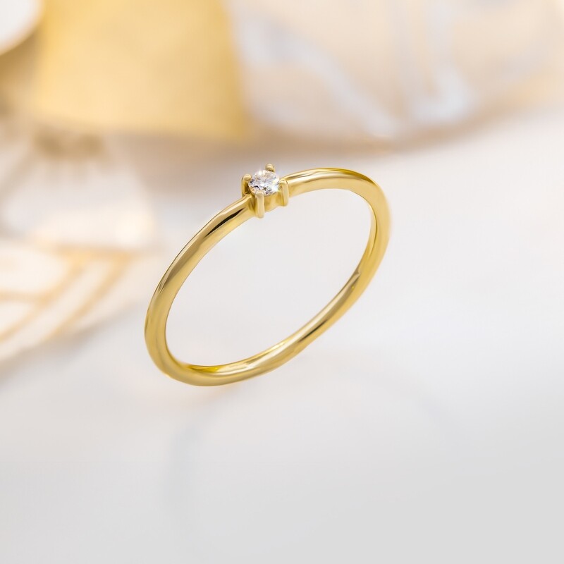 Lupenreiner (F) Brillant-Goldring