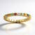 Anello in oro con Zaffiro Fancy