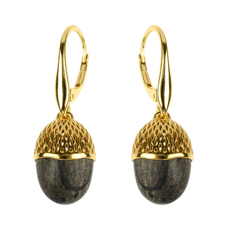 Mooreiche-Silberohrringe (dagen)