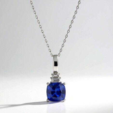 Collana in oro con Tanzanite AAA (CIRARI)