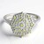 Anello in argento con Peridoto