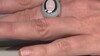 Anillo en plata con Calcedonia azul (KM by Juwelo)