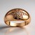 Anello in oro con Diamante Rose de France SI1 di Argyle (Annette)
